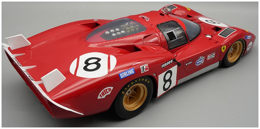 FERRARI - 512S N 12 TEAM ECURIE FRANCORCHAMPS 24h LE MANS 1970 DE FIERLANDT - WALKER - Collection
